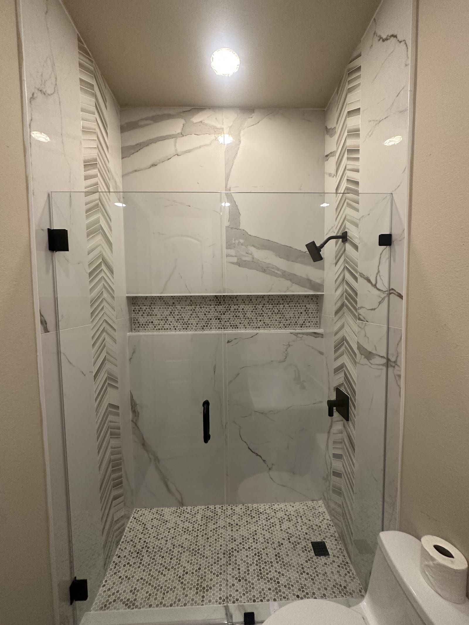 Walk In Shower Remodel